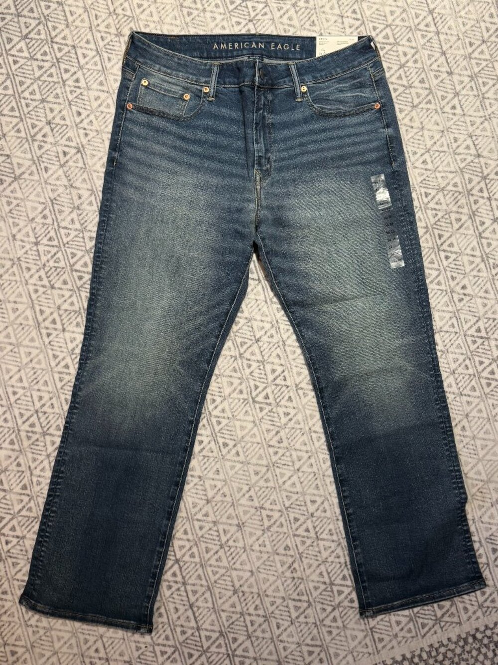 American Eagle AirFlex+ Bootcut Jeans 36x30 NWT